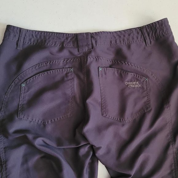 GUIDE'S CHOICE Women's outdoor convertible fishing pants - size 10 - Picture 6 of 6